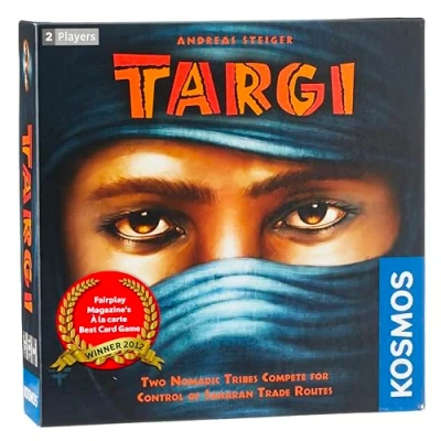 Immagine di Thames &amp; Kosmos, 691479, Targi: Two Nomadic Tribes Compete for Trade Routes, Competitive Strategy Game, 2 Players, Ages 12+