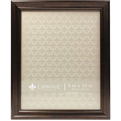 Immagine di Lawrence Frames Bronzo 8x10 Cornice lucidato a Olio Classico, Vetro