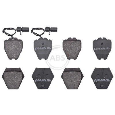 Immagine di A.B.S. 37448 Kit pastiglie freno con sensore usura integrato AUDI: A6 C5 Avant, A4 B5 Sedan, VOLKSWAGEN: Passat GP Variant