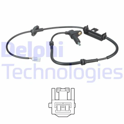 Immagine di DELPHI SS20506 Sensore ABS passivo 967 HYUNDAI: Santa Fe I