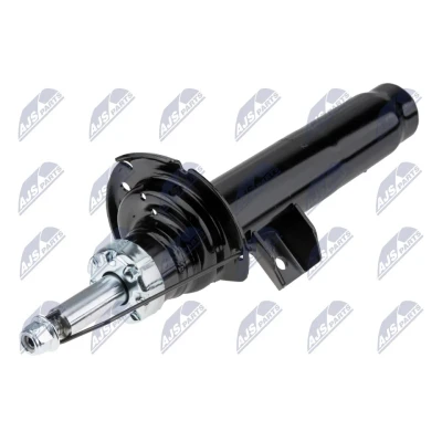 Immagine di NTY A BM 046 Ammortizzatore Assale anteriore Dx pressione del gas doppio tubo tipo McPherson Spina superiore, Collare inferiore