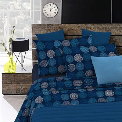 Immagine di Italian Bed Linen Fantasy Completo Letto, Microfibra, Ipnotic, A Una Piazza e Mezza