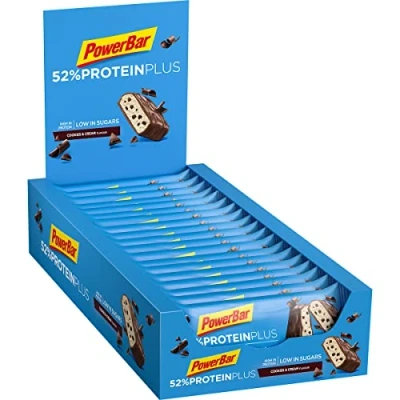 Immagine di Powerbar 52% Protein Plus Chocolate Nut 20x50g Barretta ad alto contenuto proteico e a basso di zuccheri
