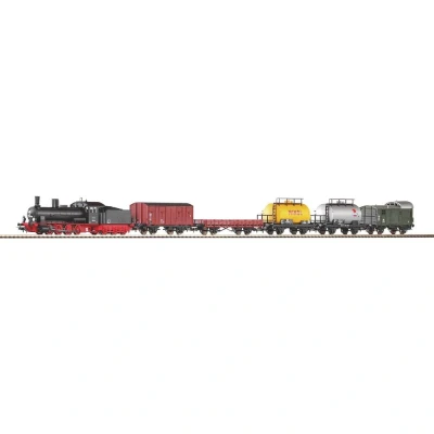 Immagine di Starter kit treno merci H0 di DB Piko 57123