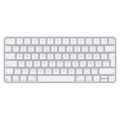 Immagine di MiNGFi TPU coperchio della tastiera Copritastiera per Magic Keyboard con Touch ID Modello A2449 A2450 (2021+) EU/ISO layout Trasparente