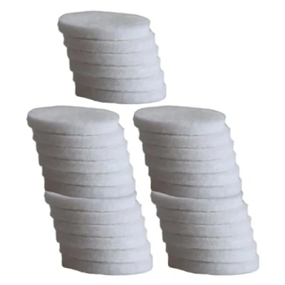 Immagine di Xzmzbxzb 30PCS Bianco Pad Inserti di Ricambio Aromi Mini Diffusore Ricarica Pads Materiale Spugna Per Purificatori D&#039;aria Cuscinetti Olio Essenziale