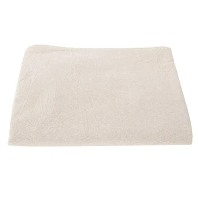 Immagine di Lenzuolo Lettino Massaggio, Da Salone Lenzuola Massaggio a 8 Colori Spa Copridivano Morbido Copriletto in Cotone Con Foro Sul Viso(khaki)