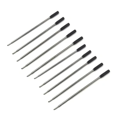 Immagine di Ricariche professionali per penna a sfera in metallo, 115 mm di lunghezza x 1 mm, punta (confezione da 10)