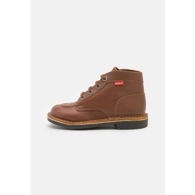 Immagine di Kickers KICK COL Stivaletti stringati per bambini, Taglia: 28, Camel Pelle