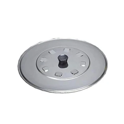 Immagine di Metaltex Coperchio Cucina, Acciaio Inossidabile, Argento, 24 cm