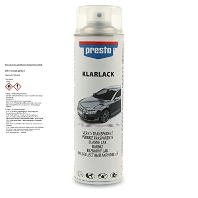 Immagine di presto 428979 Universal Vernice trasparente lucido 500 ml
