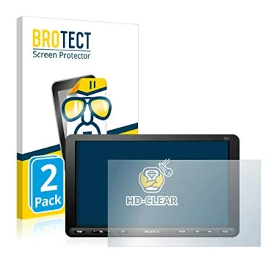 Immagine di brotect Pellicola Protettiva per Sony XAV AX8050D Protezione Schermo (2 Pezzi) [Trasparente, Anti Impronte]