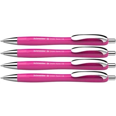 Immagine di Schneider Schreibgeräte 4 pz. Slider Rave XB 132554 Penna 0.7 mm Colore di scrittura: Blu N/A