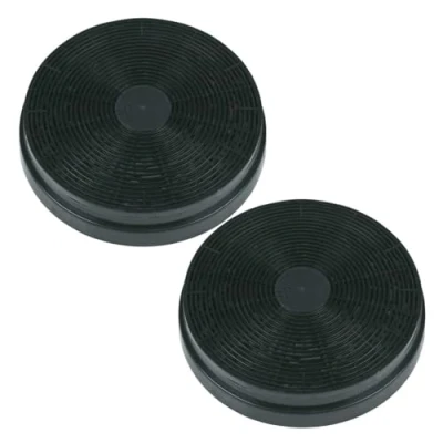 Immagine di Respekta Filtro ai carboni attivi per cappe aspiranti/2 pezzi in set/filtro grasso cappa aspirante ricircolo dell&#039;aria/MIZ 0023 N