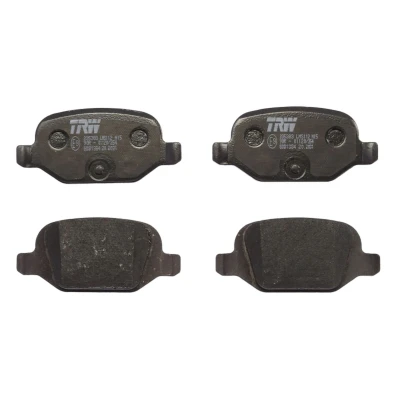 Immagine di TRW COTEC GDB1384 Kit pastiglie freno Non predisposto per contatto segnalazione usura ABARTH: 500 / 595 695 Hatchback, FIAT: Panda II Hatchback