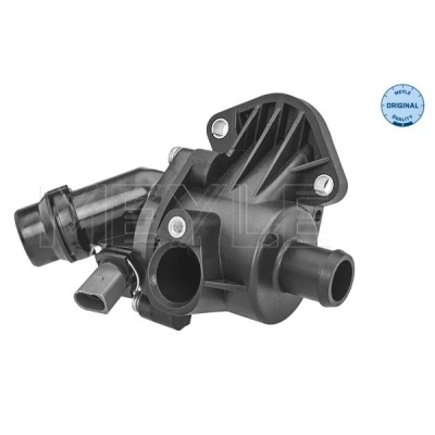 Immagine di MEYLE 128 228 0010 Termostato motore 100 con guarnizione Alloggiamento in plastica AUDI: A4 B6 Avant, Sedan, B6/B7 Cabrio