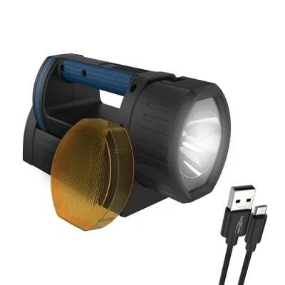 Immagine di Ansmann HS1500R Lampada LED 5 W, Nero/Blu