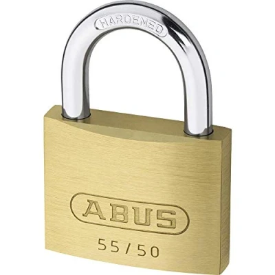 Immagine di ABUS 02874 Lucchetto in ottone con chiave unica 5501