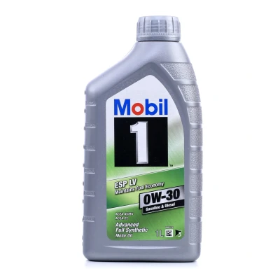 Immagine di Mobil 1 ESP LV 0W 30 1l Olio motore 154313 BMW: Hatchback, 3 Touring, 2 Gran Tourer, VOLVO: XC60 I, V50, V60 FIAT: Doblo II Station Wagon