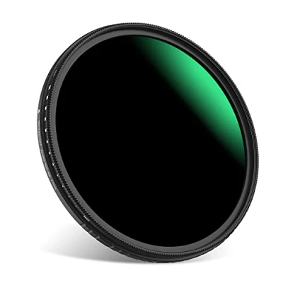 Immagine di PROfezzion Filtro a Densità Neutra Variabile da 52mm ND2 ND400 ND Regolabile con Custodia per Fujifilm XC 15 45 mm f3.5 5.6, Nikon AF S 18 55mm Obiettivo