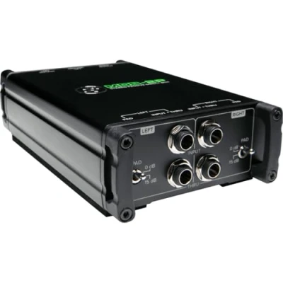 Immagine di MACKIE Mdb 2P Direct Box di Passiva a 2 Canali con Ground Lift e Pad da 15 Db