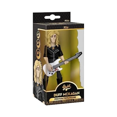 Immagine di Funko Vinyl Gold 5&quot;: Guns N Roses Duff Mckagan 1/6 Odds For Rare Chase Variant Figura D&#039;azione in Vinile da Collezione Idea Regalo per il Compleanno Merchandising Ufficiale e Display
