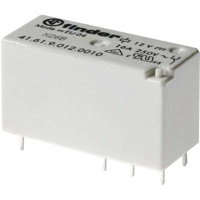 Immagine di Finder 41.61.9.012.0310 Relè per PCB 12 V/DC 16 A 1 NA pz.