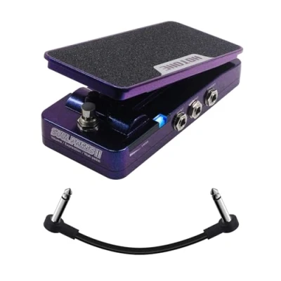 Immagine di HOTONE Wah Volume attivo Espressione passiva pedale effetti chitarra commutabile 4 in 1 con visibile Soul Press II