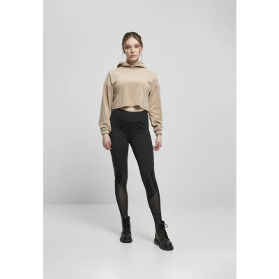 Immagine di Urban Classics Oversized Felpa con cappuccio, Donna, Taglia: Small, Softtaupe