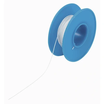 Immagine di TRU COMPONENTS 1566847 Cavo per avvolgimenti Wire Wrap 1 x 0.13 mm² Bianco 15 m