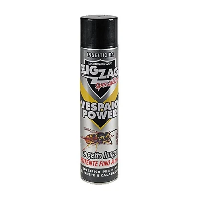 Immagine di Zig Zag Specialist Vespaio Power Insetticida specifico per nidi di Vespe e Calabroni 600ml