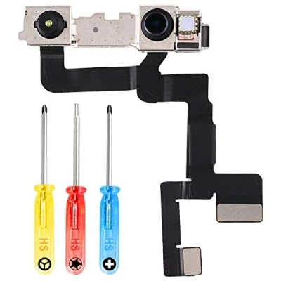 Immagine di MMOBIEL fotocamera frontale compatibile con iPhone 11 2019 12 MP Cavo flessibile per selfie sostituzione Incl. cacciaviti