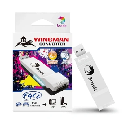 Immagine di Brook Wingman FGC2 Converter Adattatore per joystick Arcade PS5 e PC, compatibile con tutti i giochi