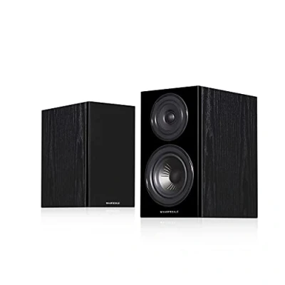 Immagine di Wharfedale Coppia di casse acustiche Diamond 12.1 diffusori passivi da scaffale, Nero