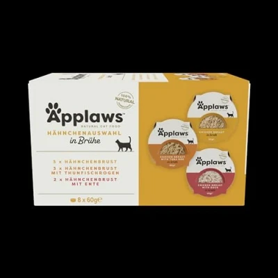 Immagine di Applaws Cat Pot Multipack, Chicken Selection 4x8x60g