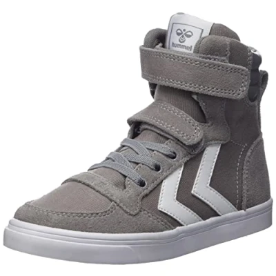 Immagine di Hummel, Slimmer Stadil High Jr, Sneaker A Collo Alto, Unisex Bambini E Ragazzi, Grigio (Frost Grey 2094), 27 Eu