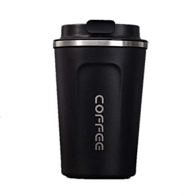 Immagine di Gteller Tazza da viaggio in acciaio inox a doppia parete con coperchio 13oz