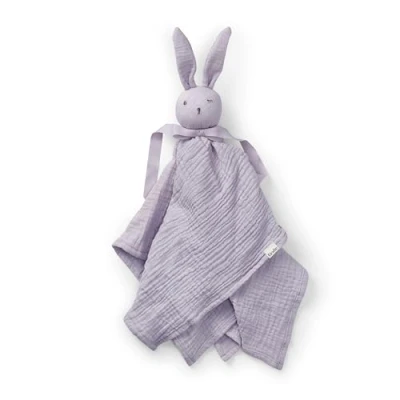Immagine di Elodie Details Doudou Neonato Blinkie per Bambini Piccoli in 100% Cotone extra morbido Oeko Tex Purple