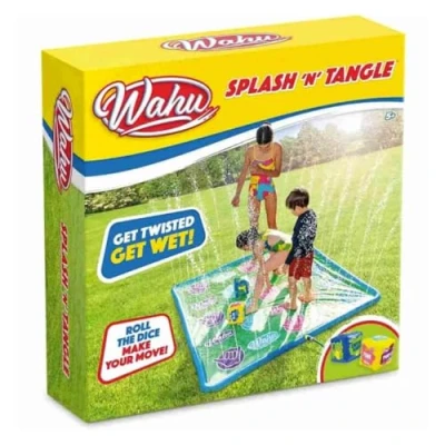 Immagine di WAHU Tappeto da Gioco Splash &#039;N&#039; Tangle, Tira i Dati e Posiziona Mani Piedi sui Disegni, 6 anni in su, 923031.006, Multicolore