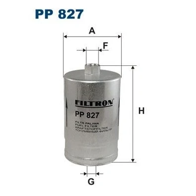 Immagine di FILTRON PP 827 Filtro Carburante ad avvitamento AUDI: A4 B7 Avant, B5 A6 C5 VOLKSWAGEN: Passat GP Variant