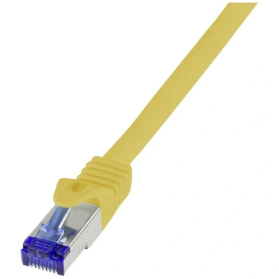 Immagine di LogiLink C6A047S RJ45 CAT 6A S/FTP 1.50 m Giallo 1 pz.