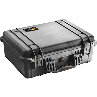 Immagine di Peli Protector 1520 Valigia di protezione robusta per apparecchiature sensibili, IP67 Impermeabile, Capacità 24L, Prodotto in Germania, Con Inserto schiuma personalizzabile, Colore Nero