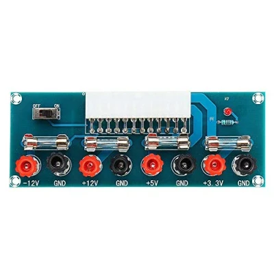 Immagine di Osmond 24 pin Atx Benchtop Board Computer Pc Alimentatore Breakout Modulo Adattatore