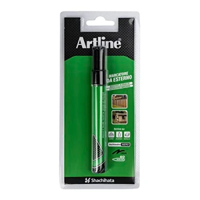 Immagine di OSAMA Artline Special Purpose Pennarello Indelebile Punta Fine Nero Esterno e Uso Industriale, Pennarelli Conica 1,5 mm, Indelebili a Rapida Asciugatura, Resistenti ai Raggi UV