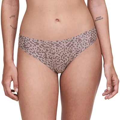 Immagine di Chantelle SOFTSTRETCH, Tanga, Intimo Invisibile Donna, Leopard Fonce, Taglia unica