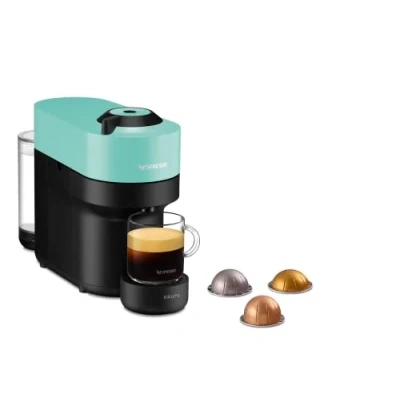 Immagine di Nespresso Macchina da Caffè Krups Vertuo POP Verde Caffettiera Capsule YY4887FD