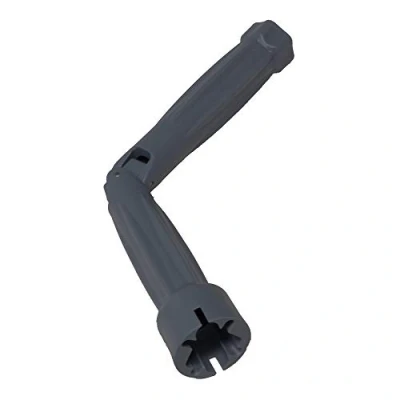 Immagine di Köro 34.0902 001 Sedile WC con Chiave di Montaggio, Grigio/Nero