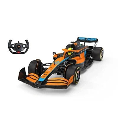 Immagine di CMJ RC Cars Auto telecomandata McLaren F1 MCL36 (scala 1:12) 2022 Formula 1 piloti Lando Norris + Daniel Ricciardo Drive To Surive