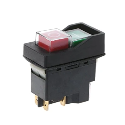 Immagine di Buwei KLD 28A Interruttore Magnetico Impermeabile Interruttori a Pulsante antideflagranti 220 V IP55