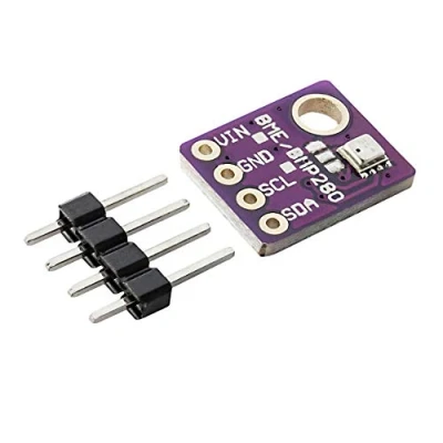 Immagine di CUQI GY BME280 Sensore di Pressione Barometrica Temperatura Altimetro Calibrato con IIC I2C Breakout Modulo per Moduli GPS
